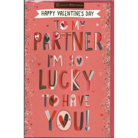 PS Valentine Card - To My Partner