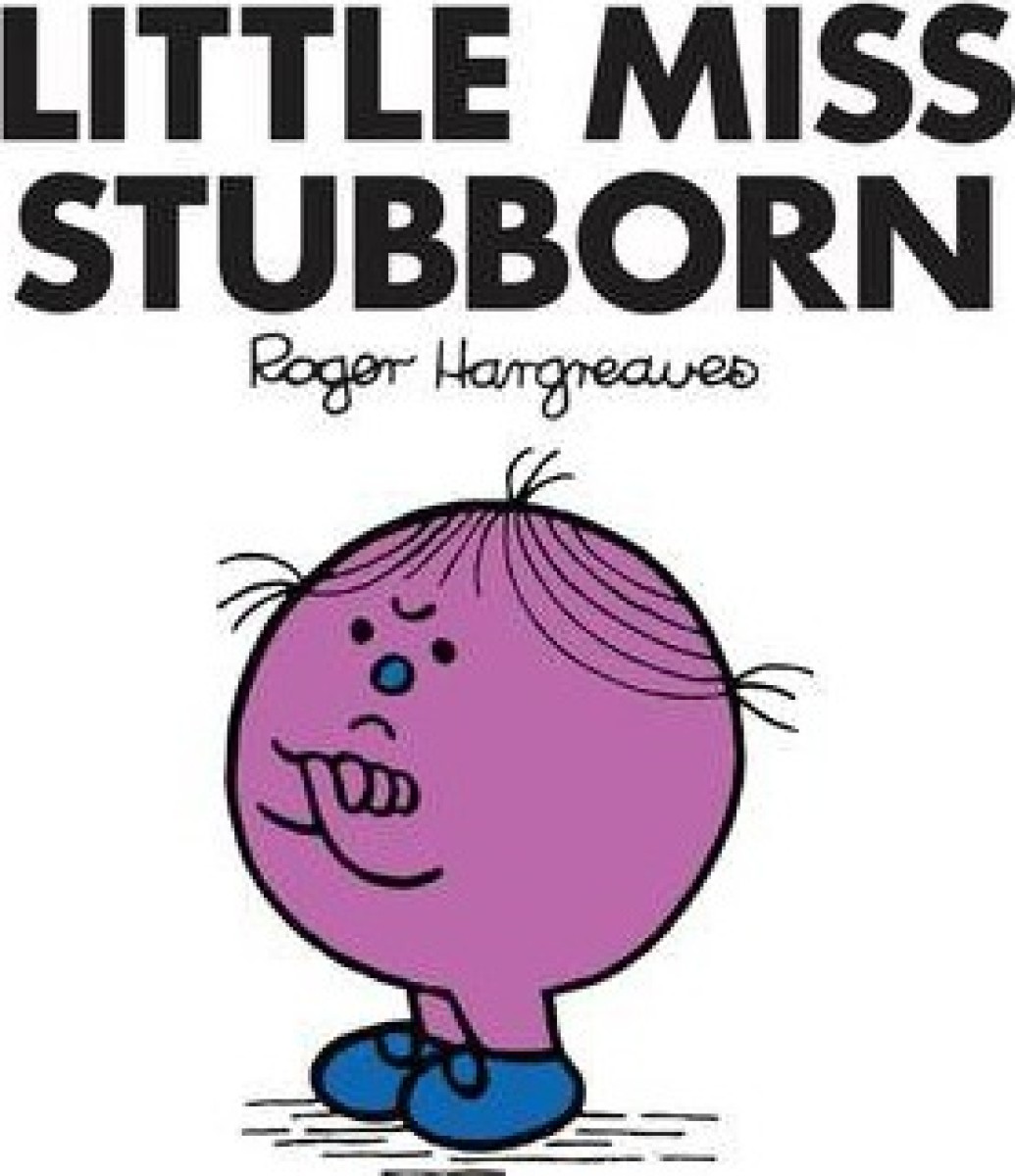 Little Miss Stubborn - Roger Hargreaves (DELIVERY TO EU ONLY) - The Bookshop
