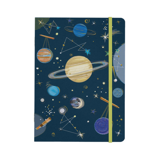 A5 Blank Notebook - Space