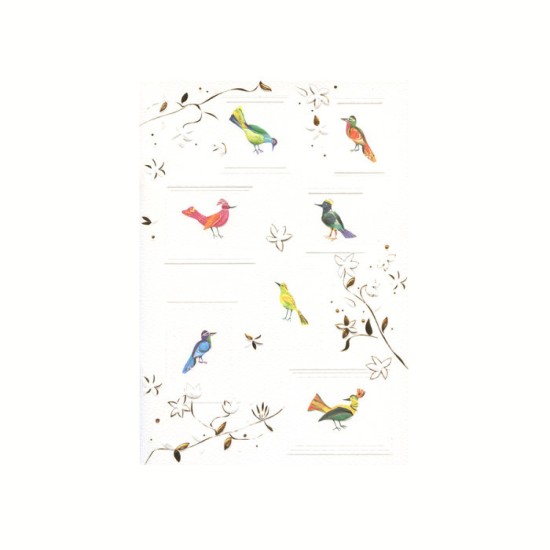 A5 Lined Notebook : Birds (DELIVERY TO EU ONLY)