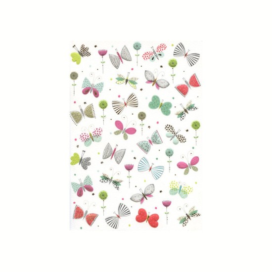 A5 Lined Notebook : Butterflies (DELIVERY TO EU ONLY)