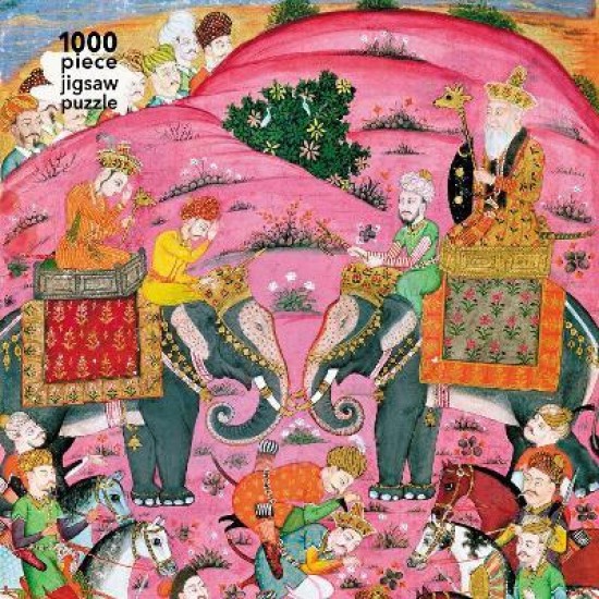 Adult Jigsaw Puzzle: Persian Heroes by Indian School (16th century) : 1000-piece Jigsaw Puzzles - Flame Tree Studio