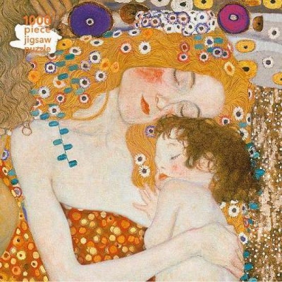 Adult Jigsaw Puzzle Gustav Klimt: Three Ages of Woman : 1000-piece Jigsaw Puzzles