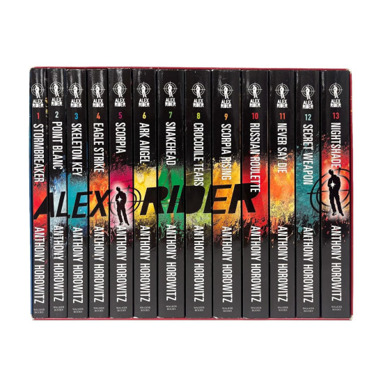 Alex Rider Box Set - books 1 - 13 - Anthony Horowitz -  DELIVERY TO EU ONLY