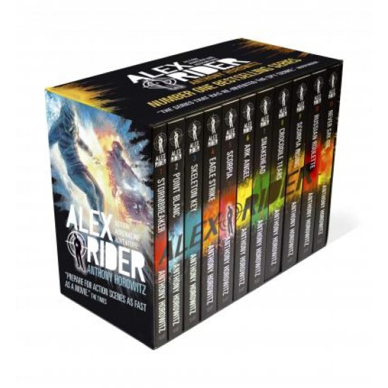 Alex Rider Box Set - books 1 - 11 - Anthony Horowitz -  DELIVERY TO EU ONLY