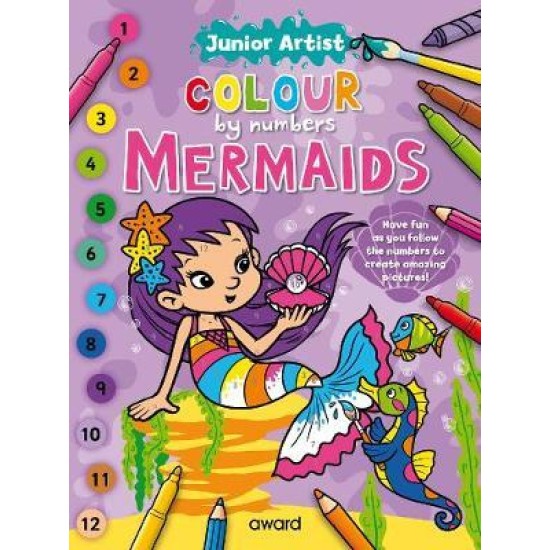 Mermaids: Colour By Numbers
