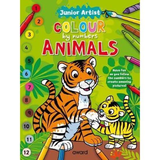 Animals: Colour By Numbers