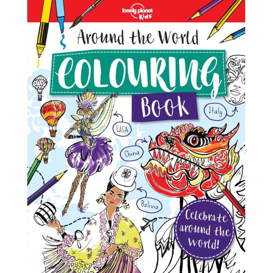 Around the World Colouring Book