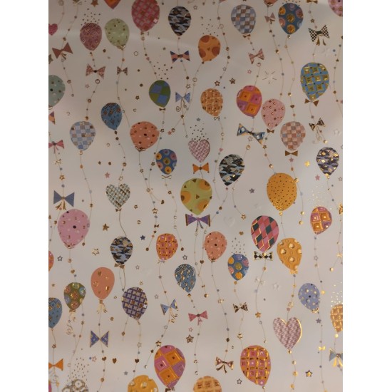 Balloons Gift Wrap / Sheet wrap TSKY