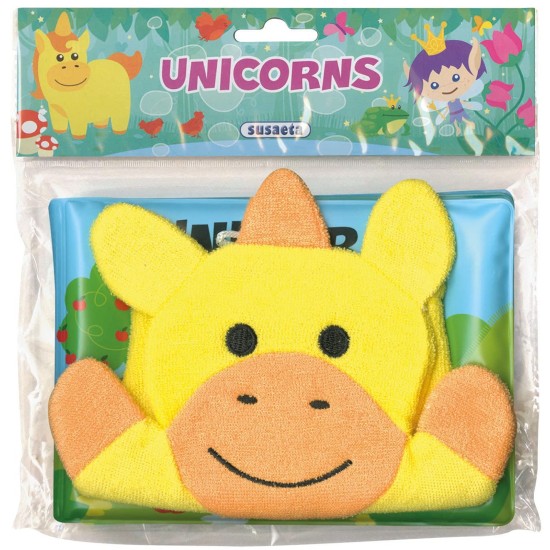 Bath Book and Mitt : Unicorns