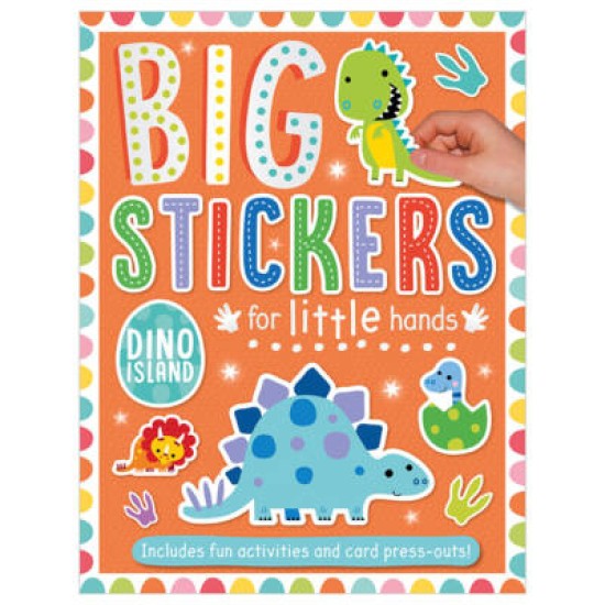 Big Stickers for Little Hands : Dino Island (DELIVERY TO EU ONLY)