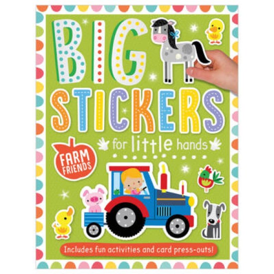 Big Stickers for Little Hands : Farm Friends (DELIVERY TO EU ONLY)