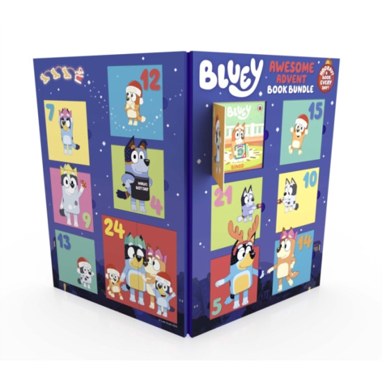 Bluey : Awesome Advent Book Bundle Advent Calendar