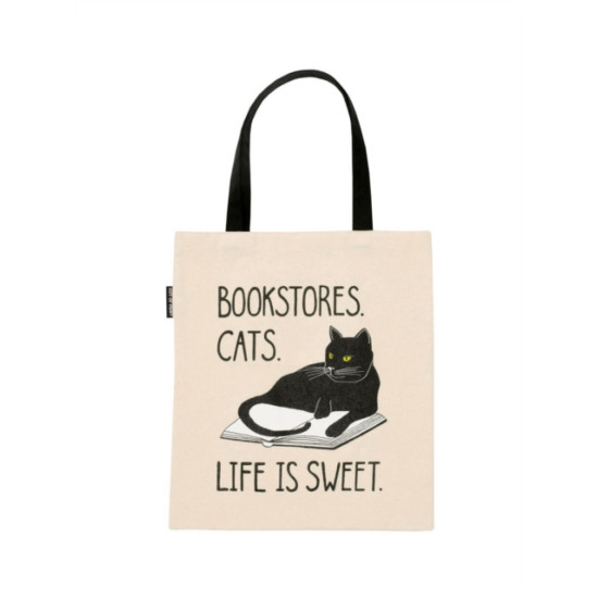 Book Bag - Bookstore Cats Tote Bag