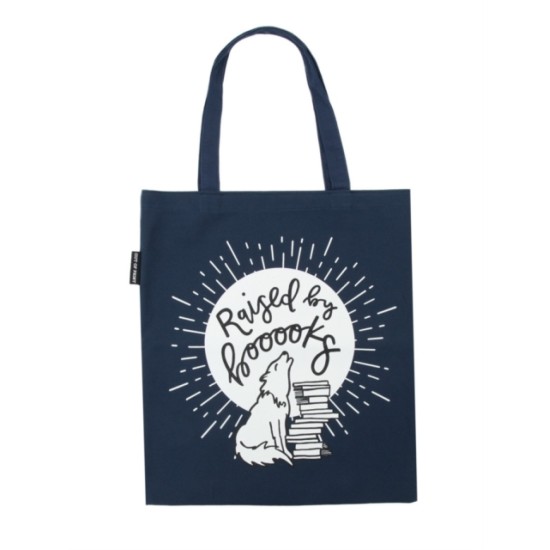 Book Bag - Raised by Books Tote Bag