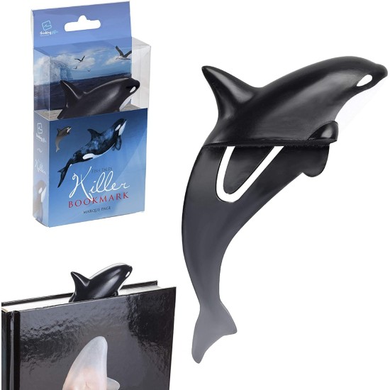Bookmark - Killer Whale Novelty Page Marker (Delivery to EU Only)