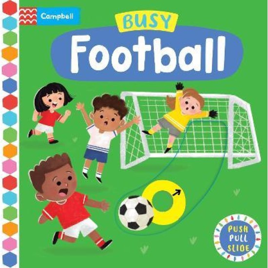 Busy Football (Push Pull and Slide Tabs)