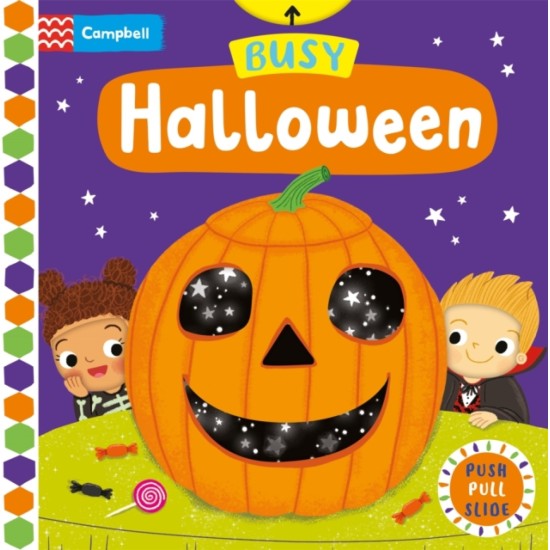 Busy Halloween (Push, pull and slide) - with audio QR code