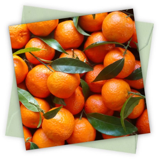 Cardtastic: Clementines greeting card (DELIVERY TO EU ONLY)