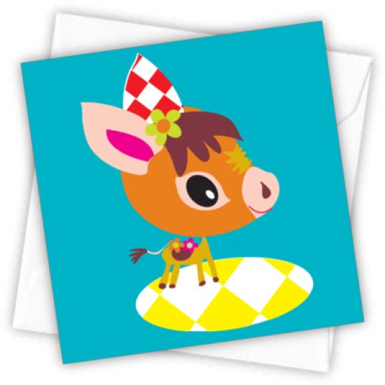 Cardtastic: Donkey Greeting Card (DELIVERY TO EU ONLY)