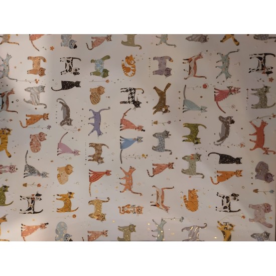 Cats in Hats Gift Wrap / Sheet wrap TSKY