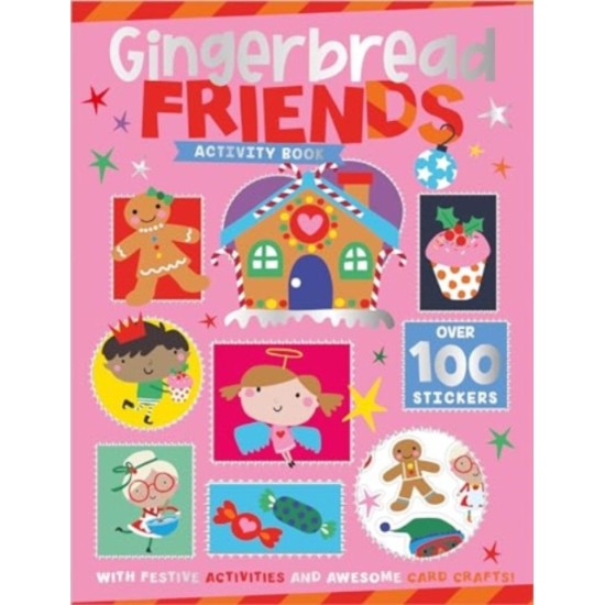 Christmas Activity book - Gingerbread Friends 