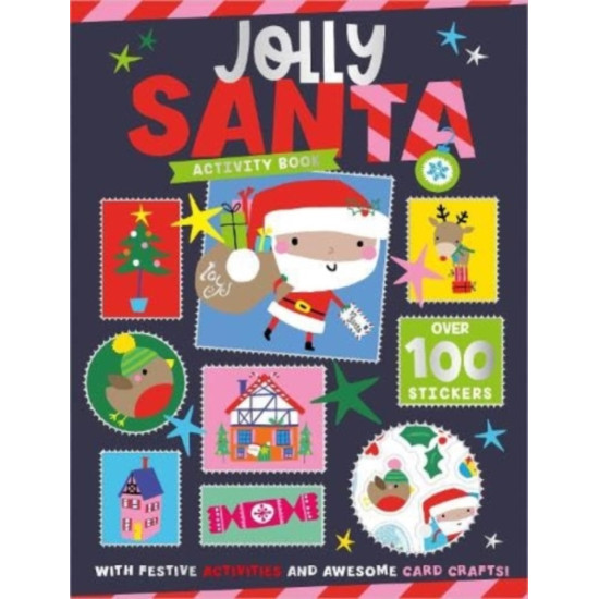 Christmas Activity book - Jolly Santa