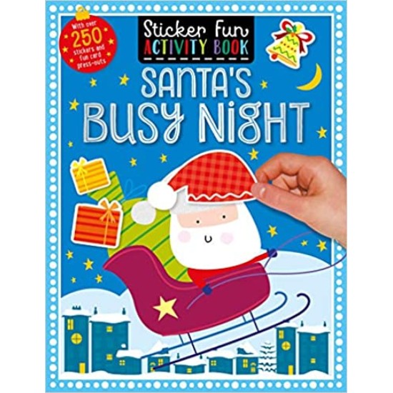 Christmas Activity book - Santa's Busy Night (DELIVERY TO EU ONLY)