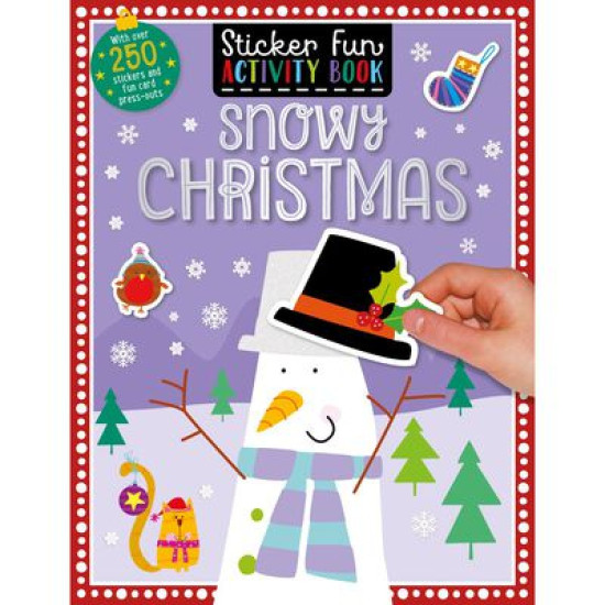 Christmas Activity book - Snowy Christmas (DELIVERY TO EU ONLY)