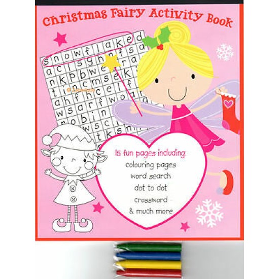 Christmas Fairy Activity Pack (DELIVERY TO EU ONLY)