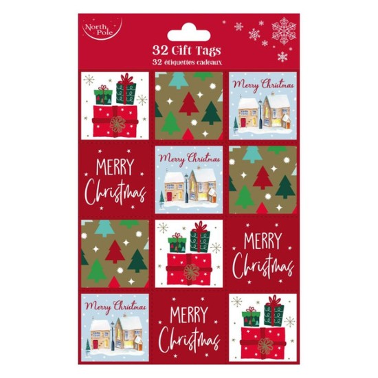 Christmas Gift Tags - 32 pack 