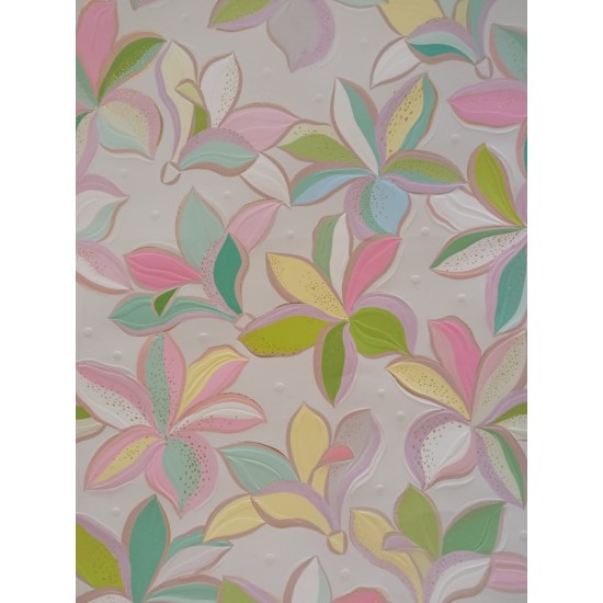 Colourful Lilies Gift Wrap / Sheet wrap (DELIVERY TO EU ONLY)