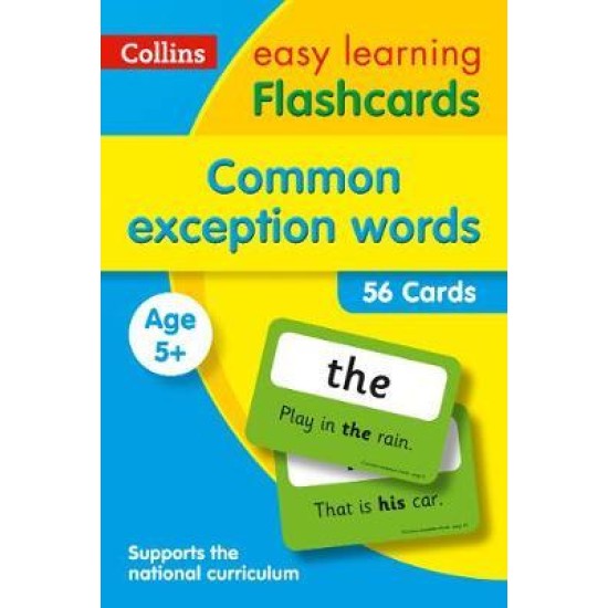 Common Exception Words Flashcards