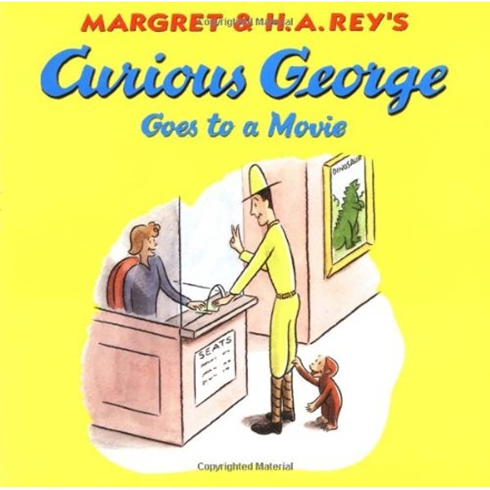 Curious George Goes to a Movie - Margret Rey (DELIVERY TO EU ONLY)