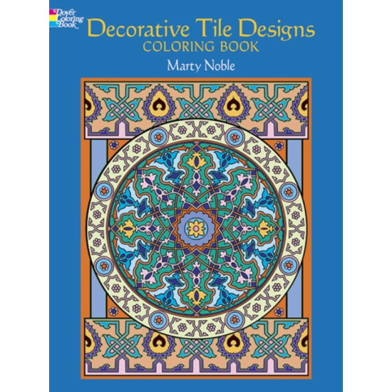 Decorative Tile Designs Coloring Book
