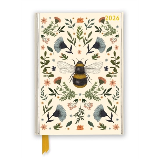 Diary 2026 - Jade Mosinski: Botanical Bee Luxury Diary Planner - Page to View with Notes