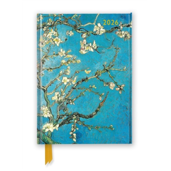 Diary 2026 - Vincent van Gogh: Almond Blossom Luxury Diary Planner - Page to View with Notes