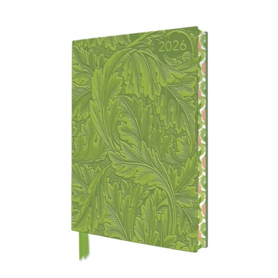 Diary 2026 - William Morris: Acanthus Artisan Art Diary Planner - Page to View with Notes