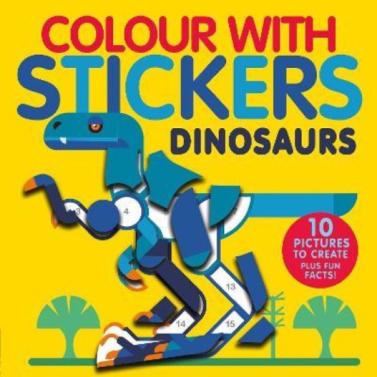 Dinosaurs - Colour with Stickers