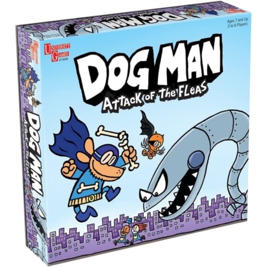 Dogman Attack of The Fleas Game Board Game