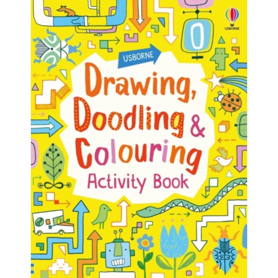 Drawing , Doodling and Colouring Activity Book