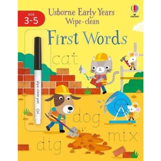 Early Years Wipe Clean First Words
