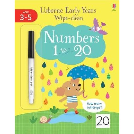 Early Years Wipe Clean Numbers 1 to 20
