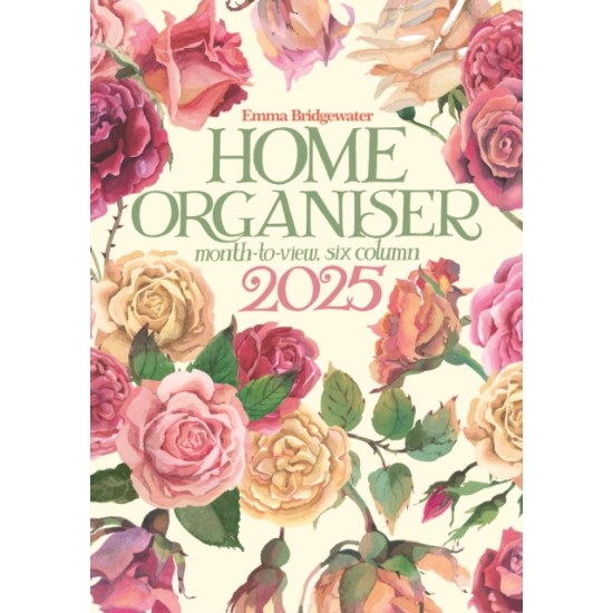 Emma Bridgewater Roses All My Life Planner A3 Calendar 2025
