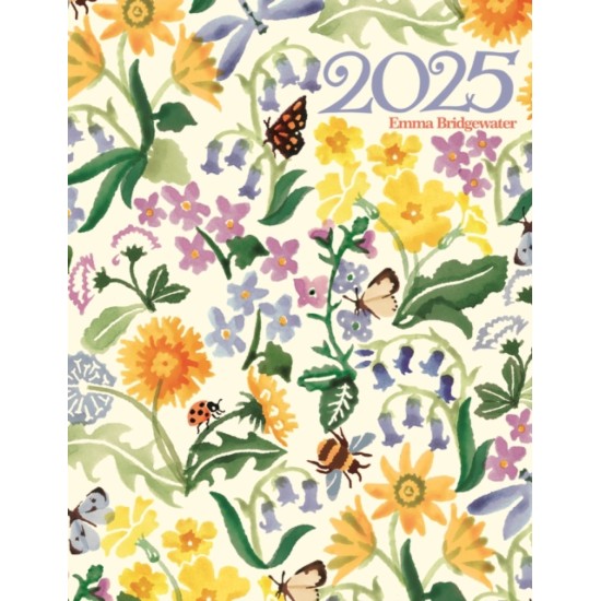 Emma Bridgewater Wildflowers Deluxe Diary 2025