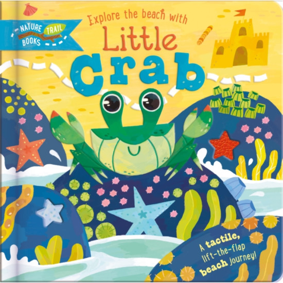 Explore the Beach with Little Crab : A tactile, lift-the-flap beach journey!