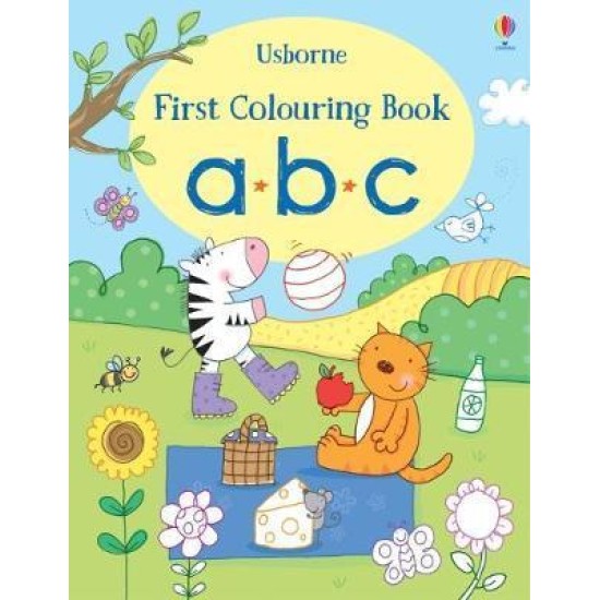 First Colouring Book Abc