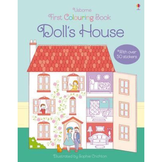 First Colouring Book Doll's House