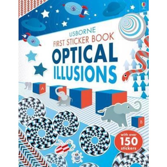 First Sticker Book Optical Illusions