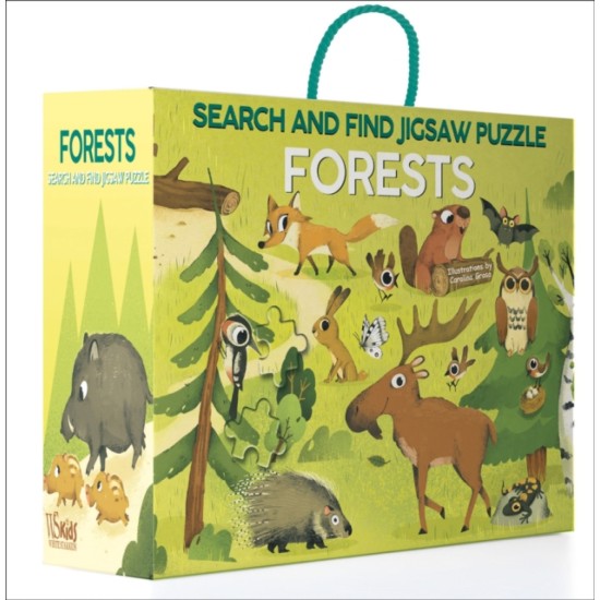 Forests : Search and Find Jigsaw Puzzle (36 Pieces)